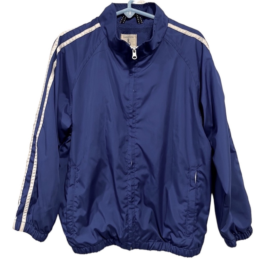 Boys size 5/6 Lands’ End Windbreaker Jacket